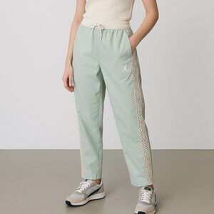 Jordan X WOMENS Bephie Beauty Supply Dusty Sage Track Pants Size Small